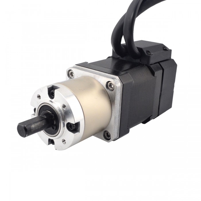 Nema 17 Motoriduttore passo-passo bipolare Lunghezza=48mm 1,8 Gradi 1,68A 2,80V 0,52Nm con encoder 14:1 1000CPR