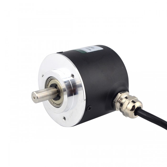 2000 Encoder rotativo per motore passo-passo incrementale CPR ABZ 3 canali 8mm albero pieno ISC5208