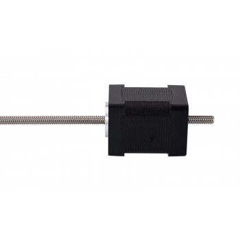 Nema 14 Motore passo-passo lineare non prigioniero 48mm Stack 0.91A 5V Lead Revolution 4.8768mm/0.192