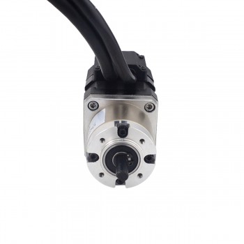 Motore passo-passo con riduttore Nema 17 Lunghezza=34mm 1,8 gradi 0,22Nm 0,40A 12V con encoder 14:1 1000CPR