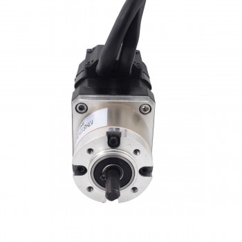 Motore passo-passo con riduttore Nema 17 Lunghezza=34mm 1,8 gradi 0,22Nm 12V con encoder 27:1 1000CPR