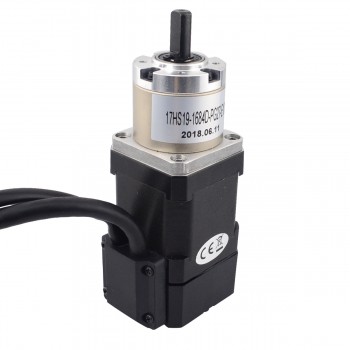 Nema 17 Motoriduttore passo-passo bipolare Lunghezza=48mm 1,8 Gradi 0,52Nm 1,68A 2,8V con encoder 27:1 1000CPR