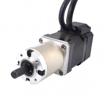 Nema 17 Motoriduttore passo-passo bipolare Lunghezza=48mm 1,8 Gradi 0,52Nm 1,68A 2,8V con encoder 51:1 1000CPR