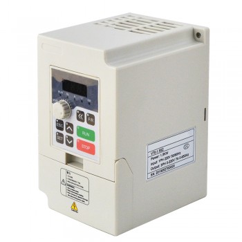 Inverter VFD a frequenza variabile 1,5KW 2HP 7A 220V VFD per controllo velocità motore mandrino