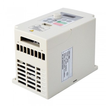 Inverter VFD a frequenza variabile 1,5KW 2HP 7A 220V VFD per controllo velocità motore mandrino