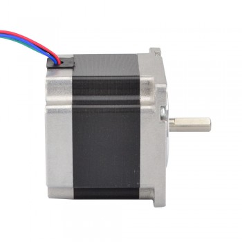 Motore passo-passo Nema 23 bipolare 0,9 gradi 0,9 Nm 0,38 A 12,1 V 57x57x51 mm 4 fili